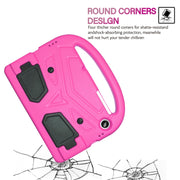 For Lenovo TB-X306F / TB-X306X Sparrow Style Kickstand Shockproof EVA Tablet Case(Rose Red)