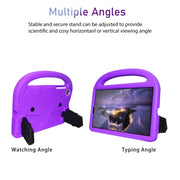 For Lenovo TB-X306F / TB-X306X Sparrow Style Kickstand Shockproof EVA Tablet Case(Purple)