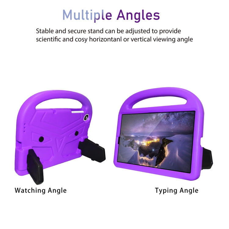 For Lenovo TB-X306F / TB-X306X Sparrow Style Kickstand Shockproof EVA Tablet Case(Purple)