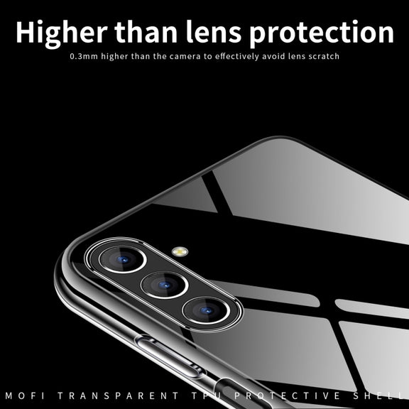 For Samsung Galaxy A13 5G MOFI Ming Series Ultra-thin TPU Phone Case(Transparent)