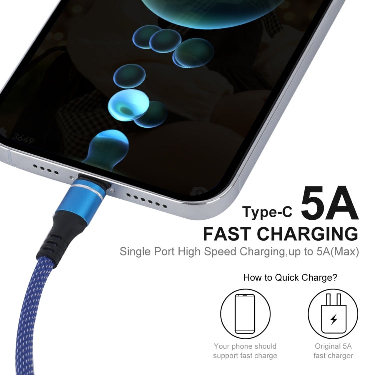 ENKAY ENK-CB121 1.5m 3 in 1 USB 3.0 to Type-C / 8 Pin / Micro USB 5A Fast Charging Cable(Black+Red)