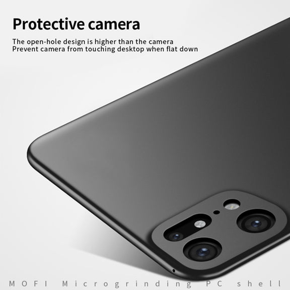 For OPPO Find X5 Pro MOFI Frosted PC Ultra-thin Hard Case(Black)