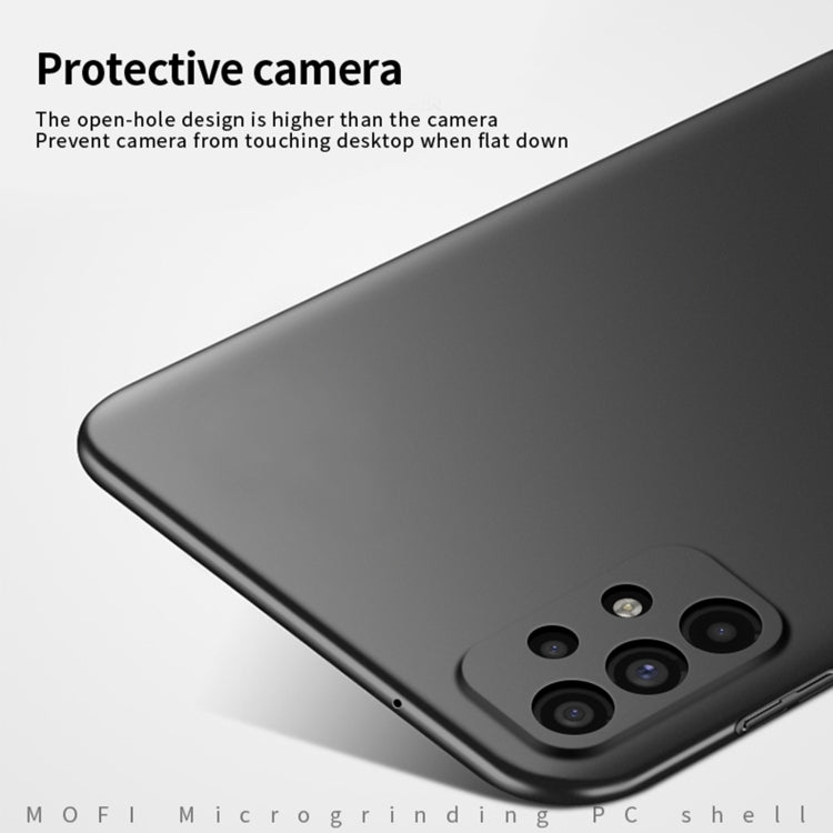 For Samsung Galaxy A23 4G MOFI Frosted PC Ultra-thin Hard Case(Blue)