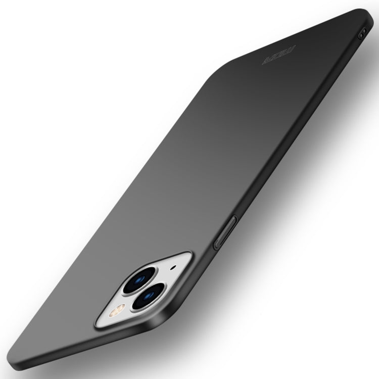 For iPhone 14 MOFI Frosted PC Ultra-thin Hard Case (Black) - iPhone 14 Cases by MOFI | Online Shopping South Africa | PMC TechLife