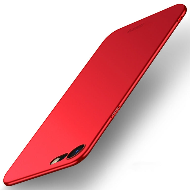 For iPhone SE 2022 / 2020 MOFI Frosted PC Ultra-thin Hard Case(Red) - iPhone SE 2022 / 2020 / 8 / 7 Cases by MOFI | Online Shopping South Africa | PMC TechLife