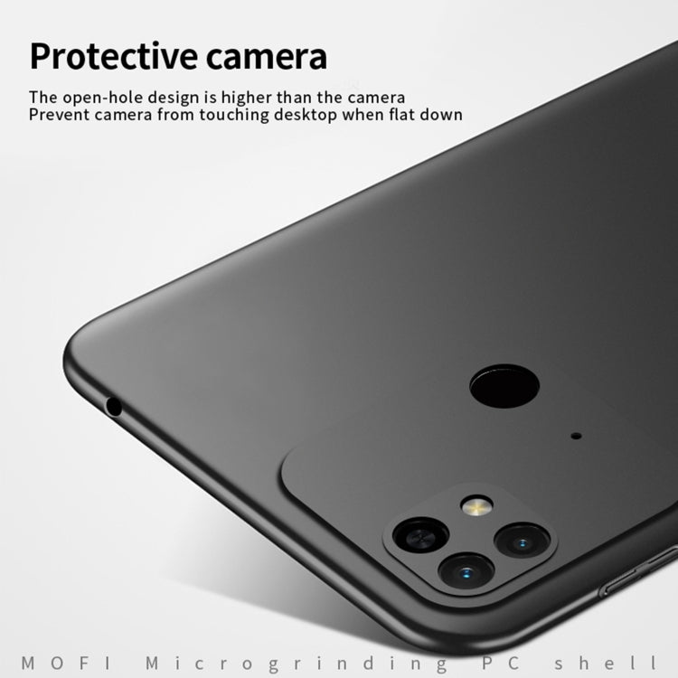 For Xiaomi Redmi 10C / Redmi 10 Power MOFI Frosted PC Ultra-thin Hard Case(Gold) - Xiaomi Cases by MOFI | Online Shopping South Africa | PMC TechLife