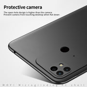 For Xiaomi Redmi 10C / Redmi 10 Power MOFI Frosted PC Ultra-thin Hard Case(Rose gold)
