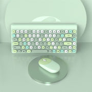 QW02 Wireless Keyboard Mouse Set(Green)