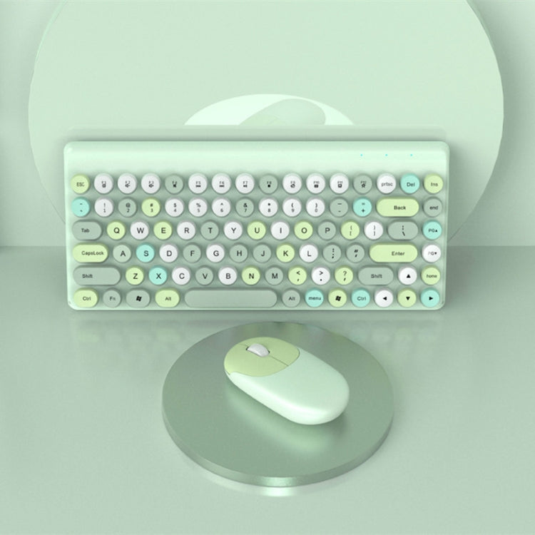 QW02 Wireless Keyboard Mouse Set(Green)