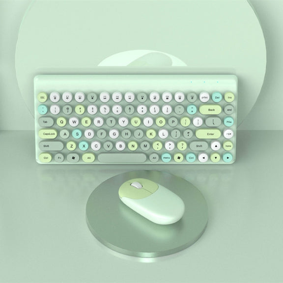 QW02 Wireless Keyboard Mouse Set(Blue)
