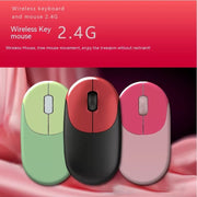 QW02 Wireless Keyboard Mouse Set(Red)