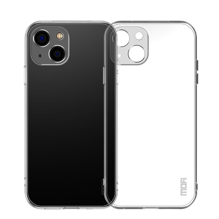 For iPhone 13 mini MOFI Ming Series Ultra-thin TPU Phone Case (Transparent) - iPhone 13 mini Cases by MOFI | Online Shopping South Africa | PMC TechLife