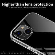 For iPhone 13 MOFI Ming Series Ultra-thin TPU Phone Case(Transparent)