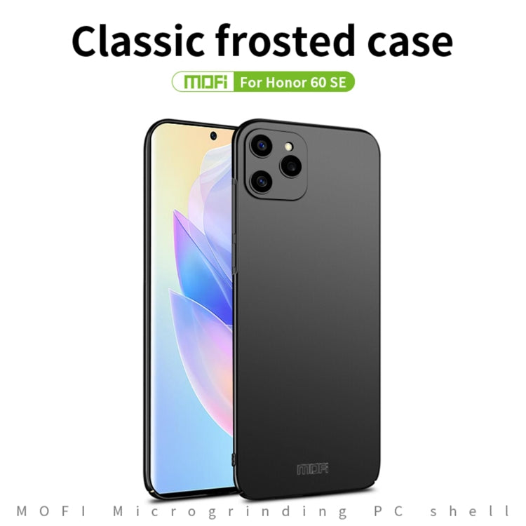 For Honor 60 SE MOFI Frosted PC Ultra-thin Hard Case(Red) - Honor Cases by MOFI | Online Shopping South Africa | PMC TechLife | Buy Now Pay Later Mobicred