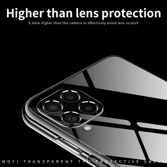 For Samsung Galaxy M53 5G MOFI Ming Series Ultra-thin TPU Phone Case(Transparent)