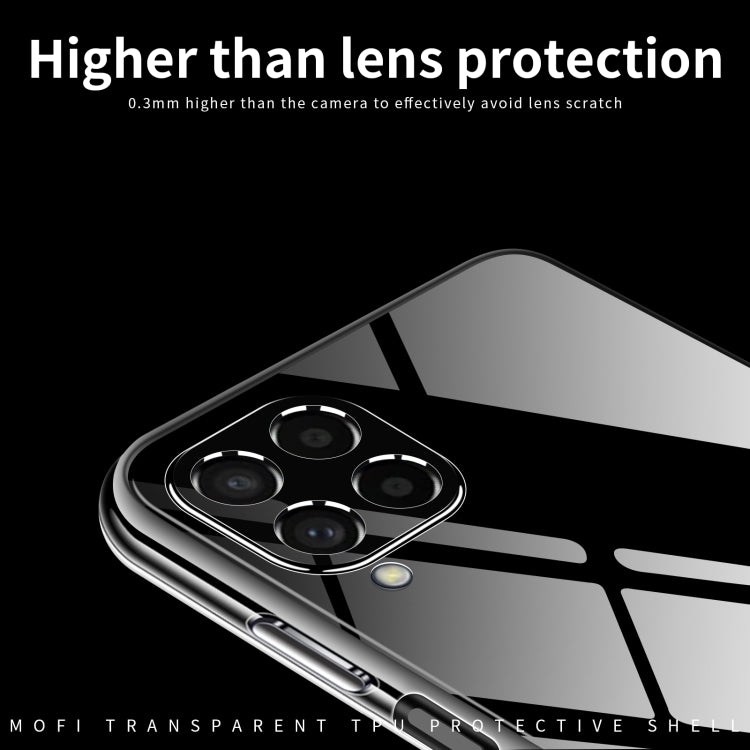For Samsung Galaxy M53 5G MOFI Ming Series Ultra-thin TPU Phone Case(Transparent)