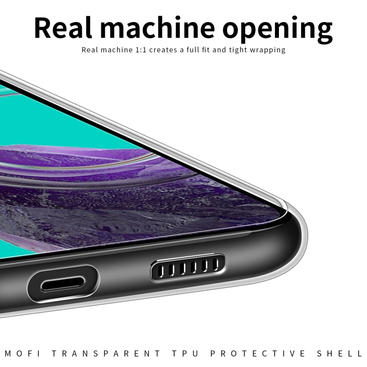 For Samsung Galaxy M53 5G MOFI Ming Series Ultra-thin TPU Phone Case(Transparent)
