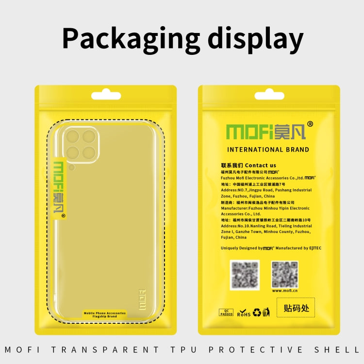 For Samsung Galaxy M53 5G MOFI Ming Series Ultra-thin TPU Phone Case(Transparent)