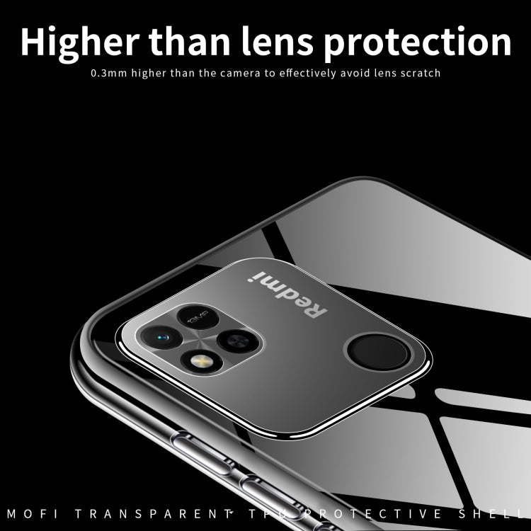 For Xiaomi Redmi 10 Power / 10C MOFI Ming Series Ultra-thin TPU Phone Case(Transparent)