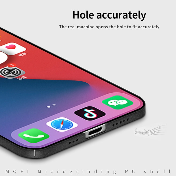 For iPhone 14 Pro MOFI Fandun Series Frosted PC Ultra-thin Phone Case(Green) - free shipping - PMC TechLife - Order now!