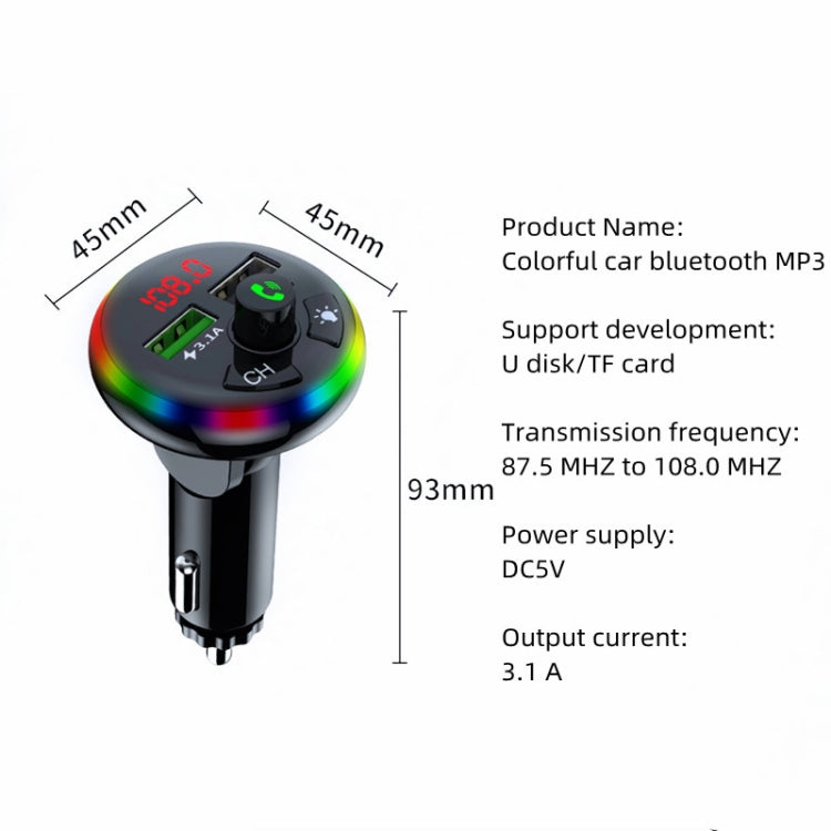 F14 Fast Charge USB Car Charger Dual Port USB 3.0 Mini Phone Charger - Bluetooth Car Kits by PMC TechLife | Online Shopping South Africa | PMC TechLife | Buy Now Pay Later Mobicred