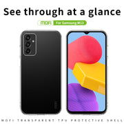 For Samsung Galaxy M13 MOFI Ming Series Ultra-thin TPU Phone Case(transparent)