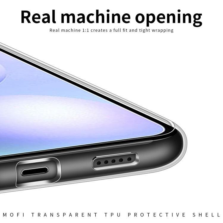 For Xiaomi Poco M4 5G MOFI Ming Series Ultra-thin TPU Phone Case(Transparent) - Xiaomi Cases by MOFI | Online Shopping South Africa | PMC TechLife