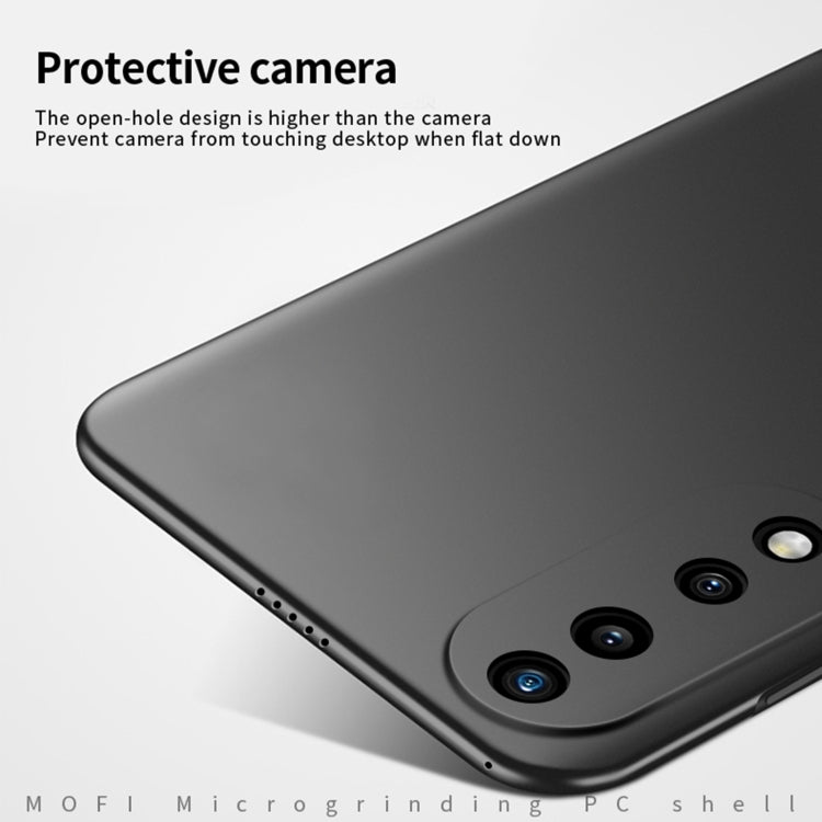 For Honor 70 Pro MOFI Frosted PC Ultra-thin Hard Case(Blue)