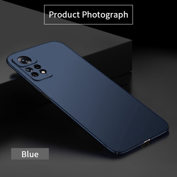 For Xiaomi Redmi Note 11E Pro MOFI Frosted PC Ultra-thin Hard Case(Blue)