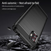 For Samsung Galaxy Xcover6 Pro / Xcover Pro 2 MOFI Gentleness Brushed Carbon Fiber Soft TPU Case(Blue)