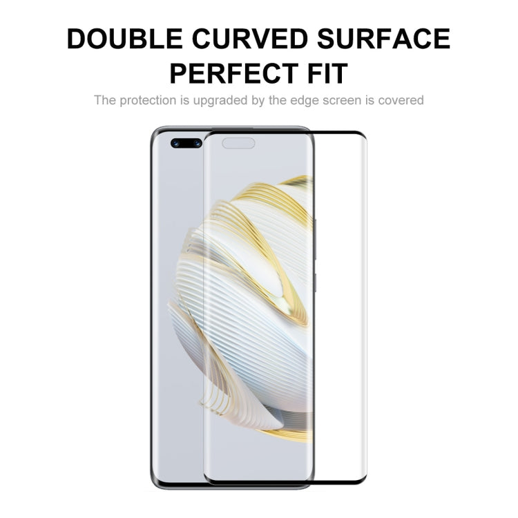 5 PCS For Huawei Nova 10 Pro ENKAY 3D Heat Bending Tempered Glass Film