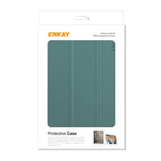 For Amazon Fire 7 12th 2022 ENKAY Smart Leather Tablet Case(Black)