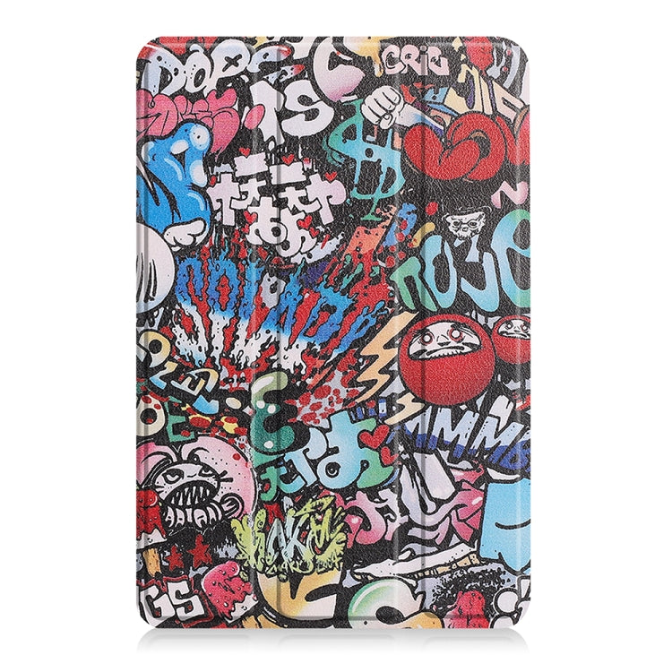 For Amazon Fire 7 12th 2022 JSM Smart Leather Tablet Case(Graffiti) - free shipping - PMC Jewellery - Order now!
