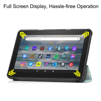 For Amazon Fire 7 12th 2022 JSM Smart Leather Tablet Case(Unicorn) - free shipping - PMC Jewellery - Order now!