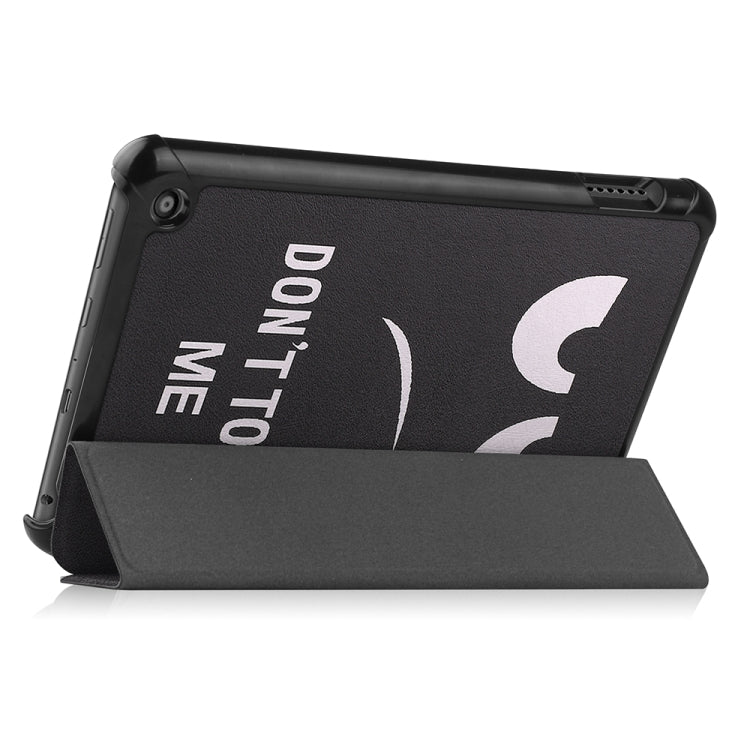 For Amazon Fire 7 12th 2022 JSM Smart Leather Tablet Case(Big Eye) - free shipping - PMC Jewellery - Order now!