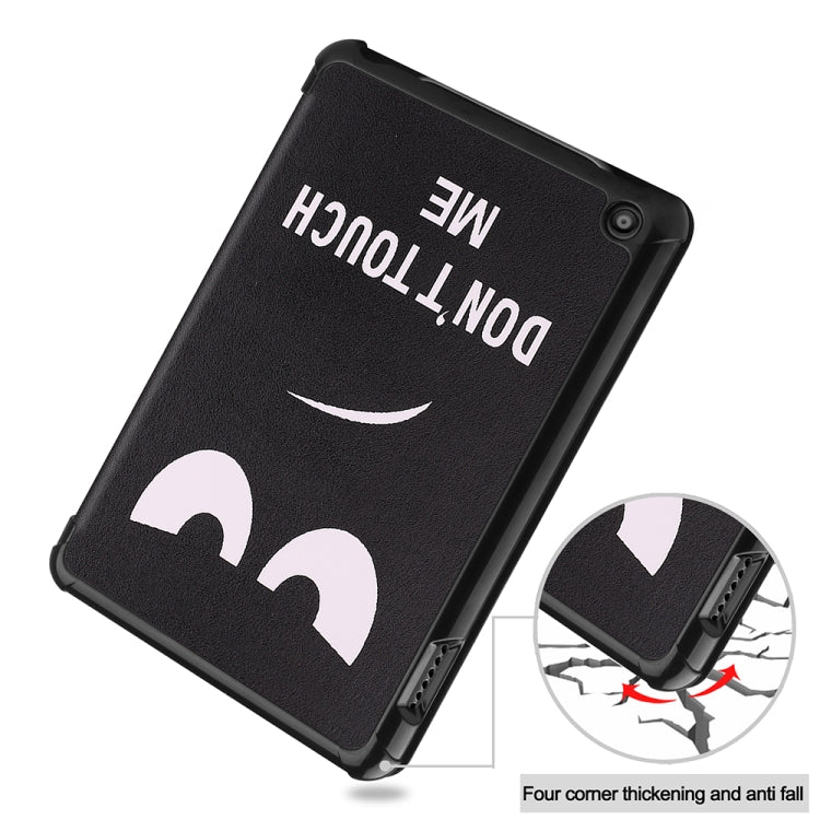 For Amazon Fire 7 12th 2022 JSM Smart Leather Tablet Case(Big Eye) - free shipping - PMC Jewellery - Order now!