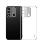 For Tecno Spark GO 2022 MOFI Ming Series Ultra-thin TPU Phone Case(Transparent)