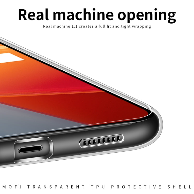 For vivo iQOO 10 MOFI Ming Series Ultra-thin TPU Phone Case(Transparent) - vivo Cases by MOFI | Online Shopping South Africa | PMC TechLife