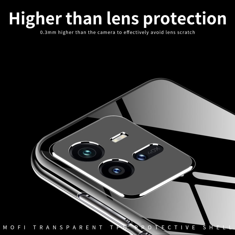 For vivo iQOO 10 Pro MOFI Ming Series Ultra-thin TPU Phone Case(Transparent) - vivo Cases by MOFI | Online Shopping South Africa | PMC TechLife