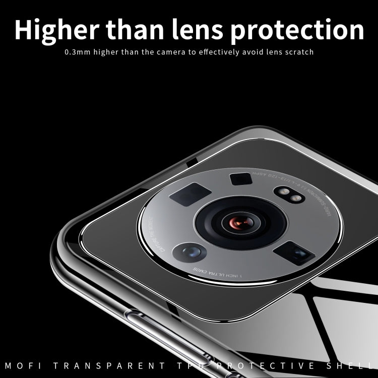 For Xiaomi 12S Ultra MOFI Ming Series Ultra-thin TPU Phone Case(Transparent) - Xiaomi Cases by MOFI | Online Shopping South Africa | PMC TechLife