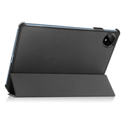 For Huawei MatePad Pro 11 2022 ENKAY Plastic Back Cover Smart Leather Stand Case(Dark Blue)