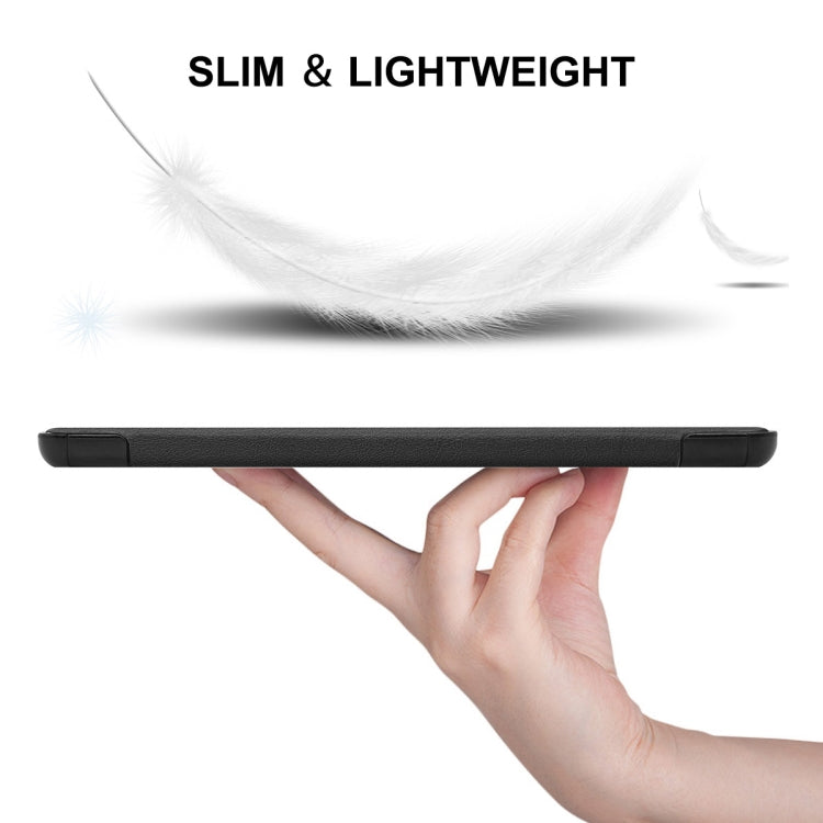 For Huawei MatePad Pro 11 2022 ENKAY Plastic Back Cover Smart Leather Stand Case(Dark Green)