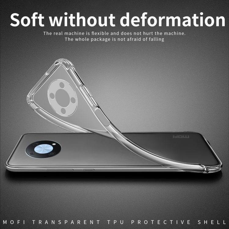 For Huawei nova Y90 / Enjoy 50 Pro MOFI Ming Series Ultra-thin TPU Phone Case(Transparent) - Huawei Cases by MOFI | Online Shopping South Africa | PMC TechLife | Buy Now Pay Later Mobicred