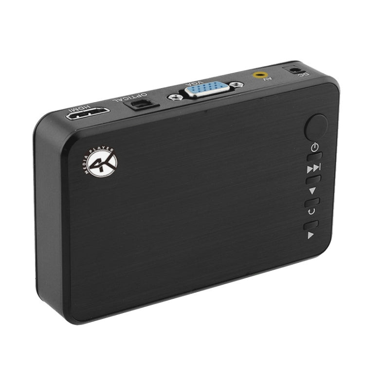 X16 4K Media Player Horizontal And Vertical Screen Video Advertising AD Player, Auto Looping Playback(US Plug)