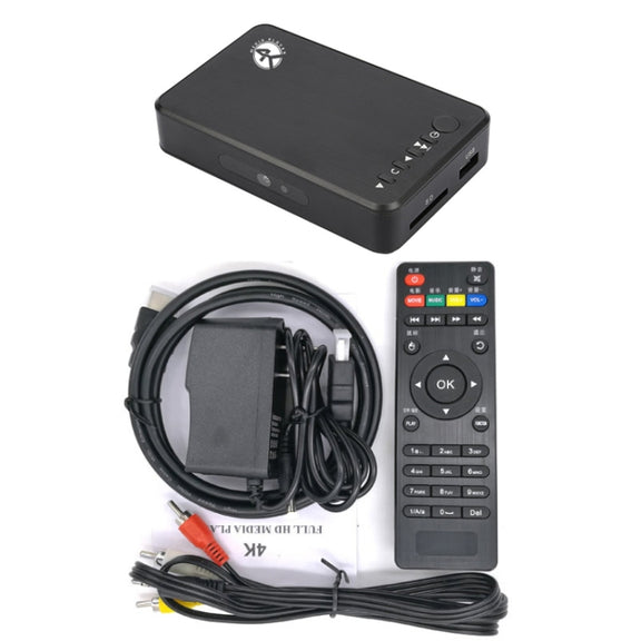 X16 4K Media Player Horizontal And Vertical Screen Video Advertising AD Player, Auto Looping Playback(EU Plug)
