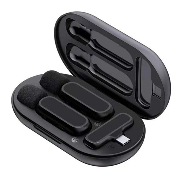 K61 Noise Cancelling Portable Wireless Lapel Microphone for Recording - Microphone by PMC TechLife | Online Shopping South Africa | PMC TechLife | Buy Now Pay Later Mobicred