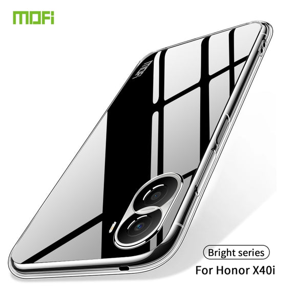 For Honor X40i MOFI Ming Series Ultra-thin TPU Phone Case(Transparent)