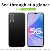 For OPPO A97 5G MOFI Ming Series Ultra-thin TPU Phone Case(Transparent)