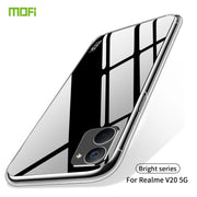 For Realme V20 5G MOFI Ming Series Ultra-thin TPU Phone Case(Transparent)