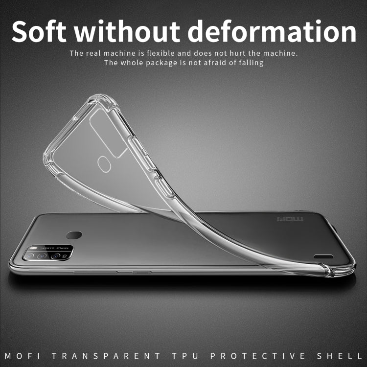 For Infinix itel S16 / Vision1 pro MOFI Ming Series Ultra-thin TPU Phone Case(Transparent) - Infinix Cases by MOFI | Online Shopping South Africa | PMC TechLife | Buy Now Pay Later Mobicred